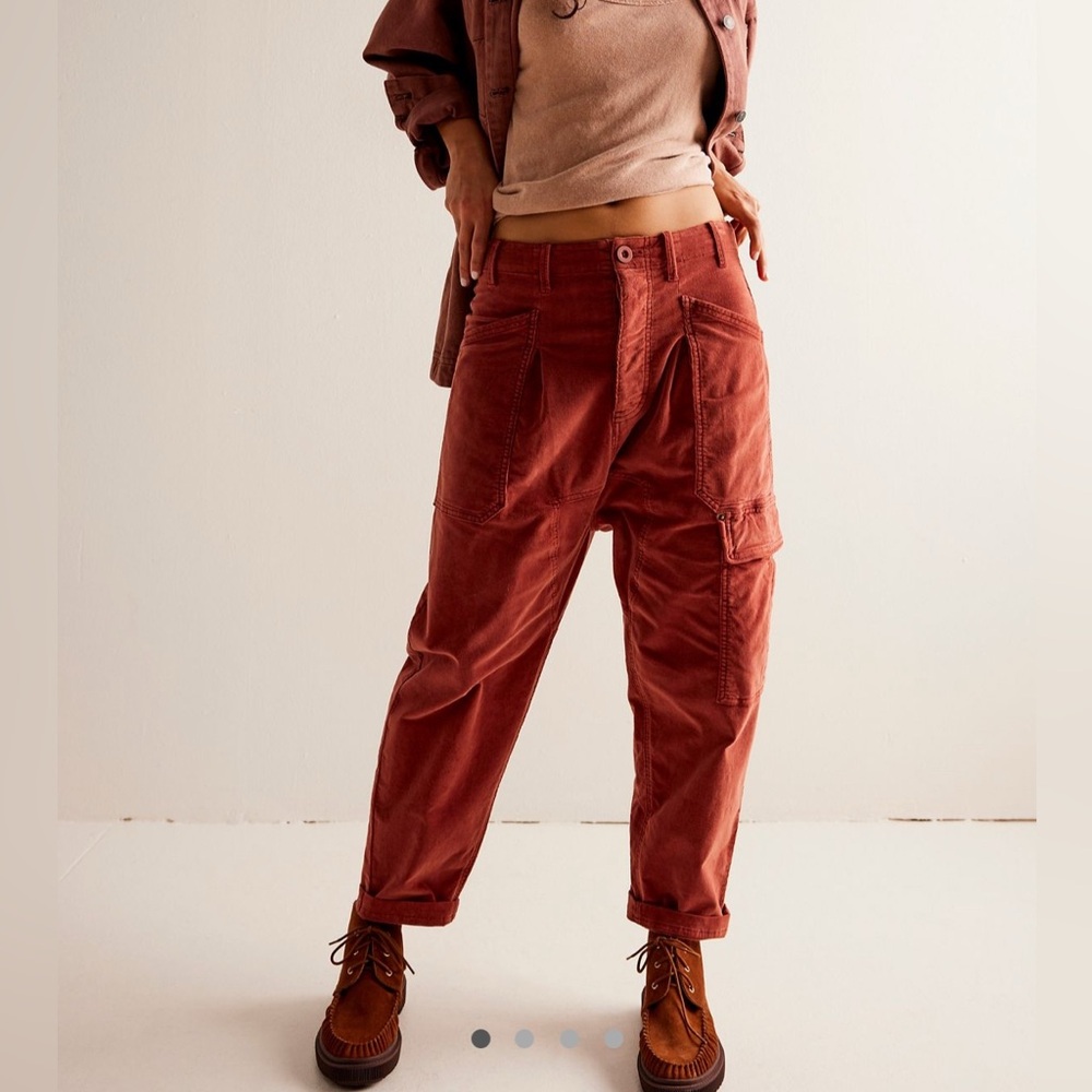 NWT Bay to Breakers Corduroy Pants - Free People, Sz. XL